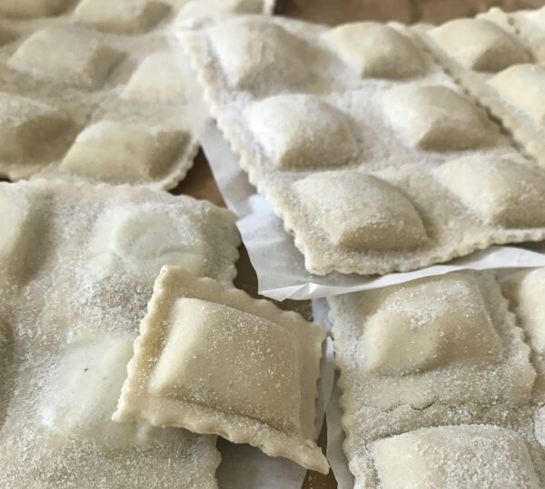 Hvidvin & ravioli fra Crozes-Hermitage
