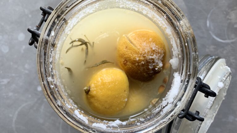 opskrift på saltede citroner